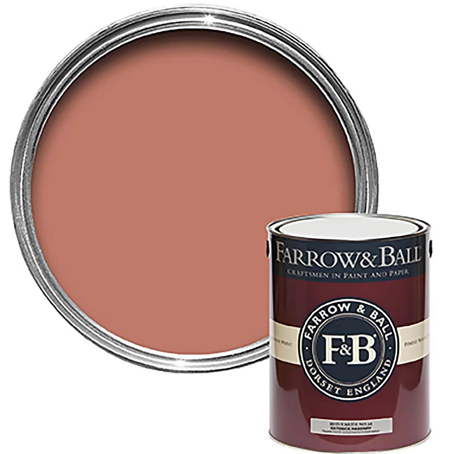 Farrow & Ball Exterior Masonry Paint Red Earth - 5L 3 Farrow & Ball Exterior Masonry Paint Red Earth - 5L