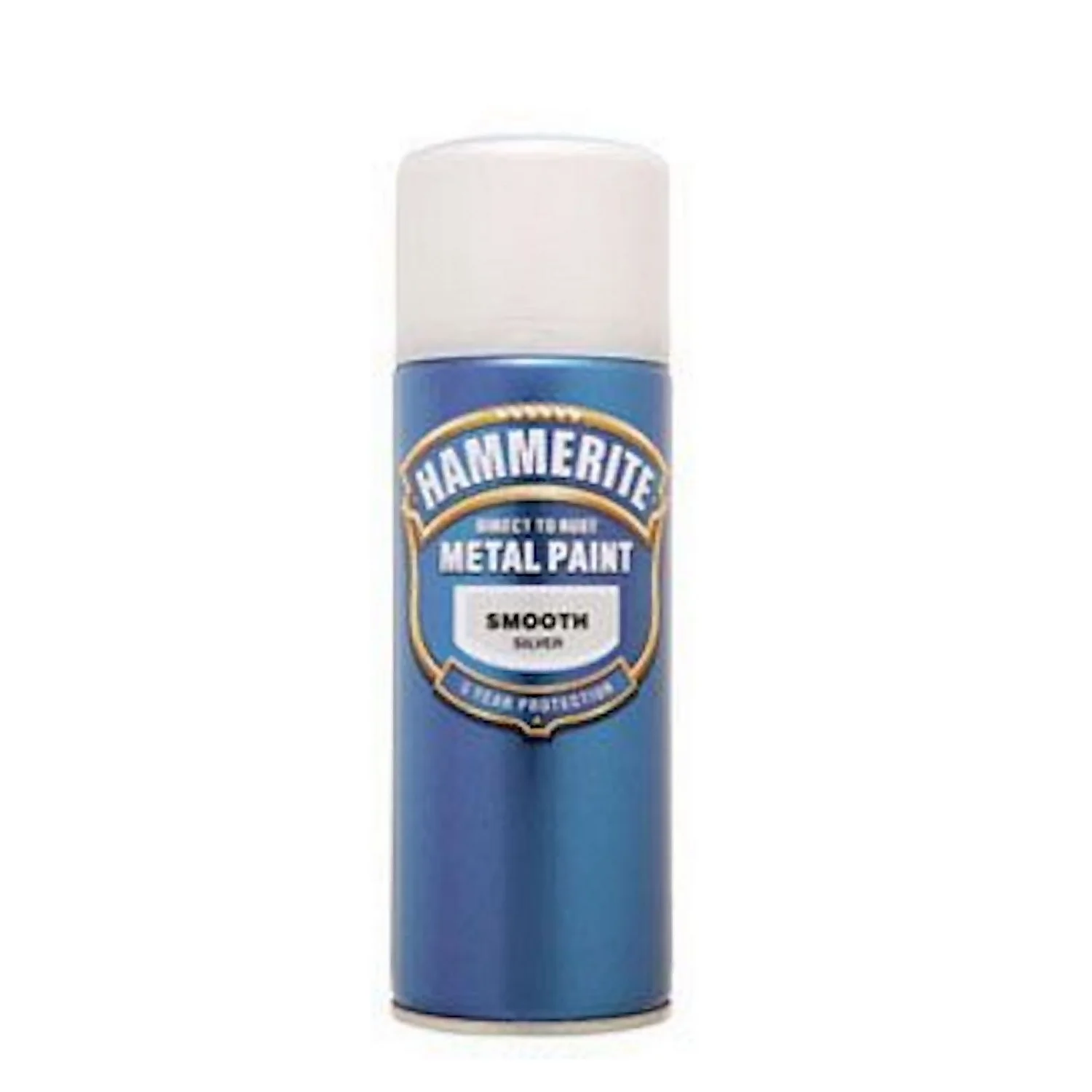 Hammerite Silver - Exterior Smooth Aerosol Paint - 400ml 3 Hammerite Silver - Exterior Smooth Aerosol Paint - 400ml