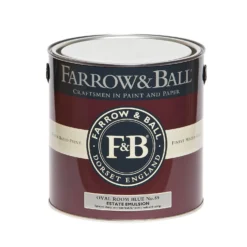 Farrow & Ball Estate Matt Emulsion Paint Oval Room Blue - 2.5L -Laura Paint Shop 12804499 1014951334125698
