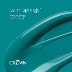 Crown Feature Wall Breatheasy Matt Paint Palm Spring - Tester 40ml 13 Crown Feature Wall Breatheasy Matt Paint Palm Spring - Tester 40ml -Laura Paint Shop 12804762 3035022157452087