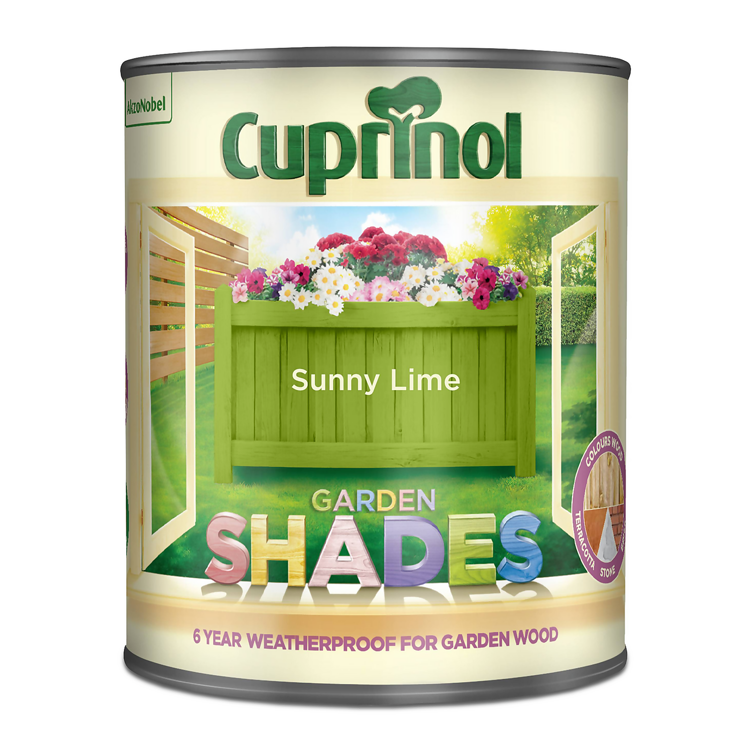 Cuprinol Garden Shades Sunny Lime - 1L 5 Cuprinol Garden Shades Sunny Lime - 1L - Image 3