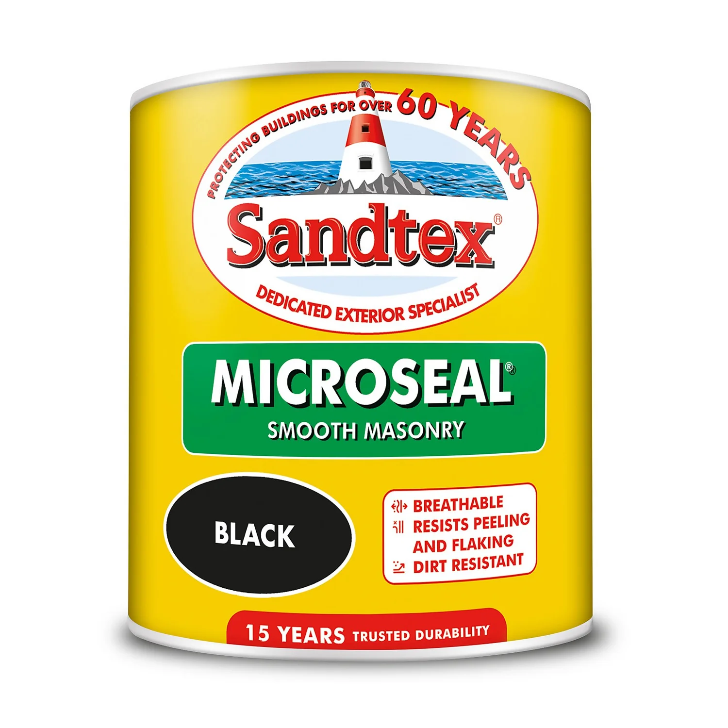 Sandtex® Ultra Smooth Masonry Paint Black - 1L 10 Sandtex® Ultra Smooth Masonry Paint Black - 1L - Image 8