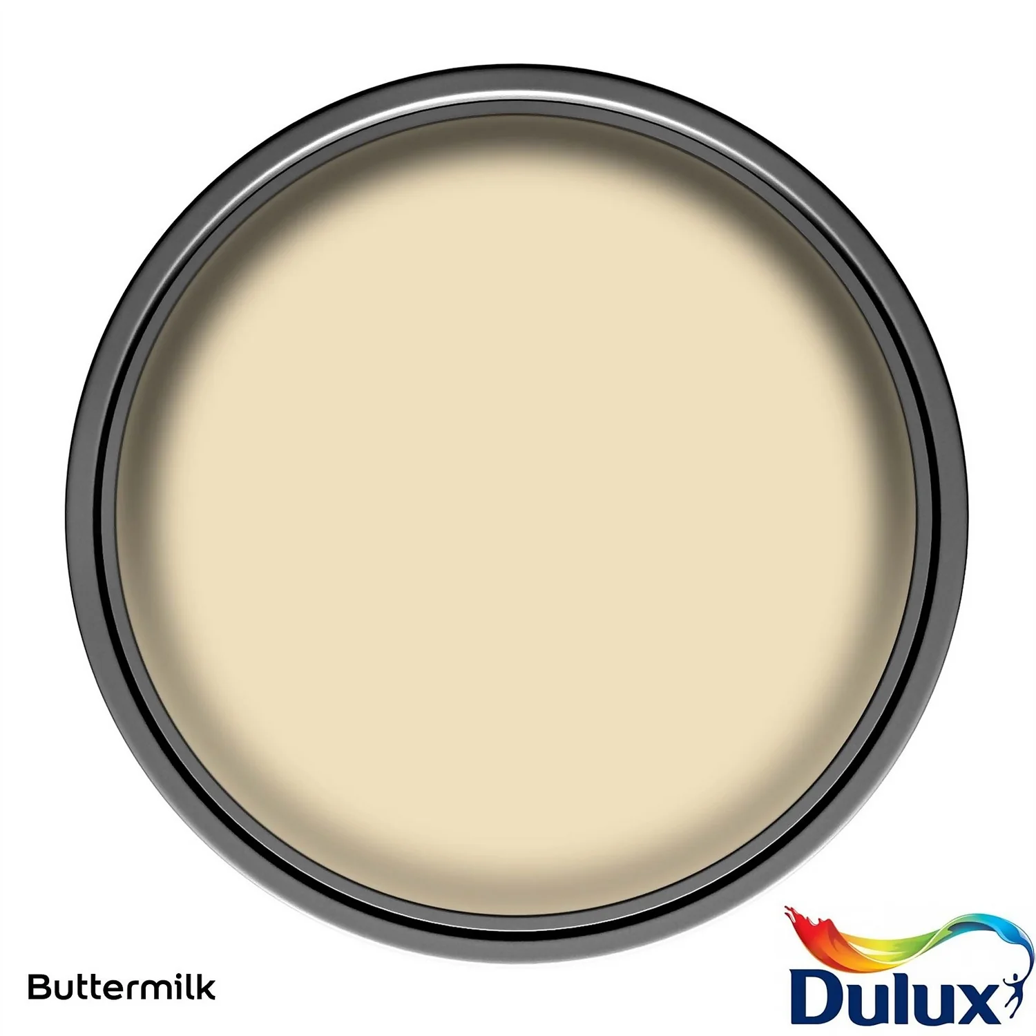 Dulux Silk Emulsion Paint Buttermilk - 2.5L 5 Dulux Silk Emulsion Paint Buttermilk - 2.5L - Image 3