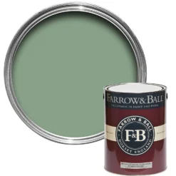 Farrow & Ball Exterior Masonry Paint Breakfast Room Green - 5L