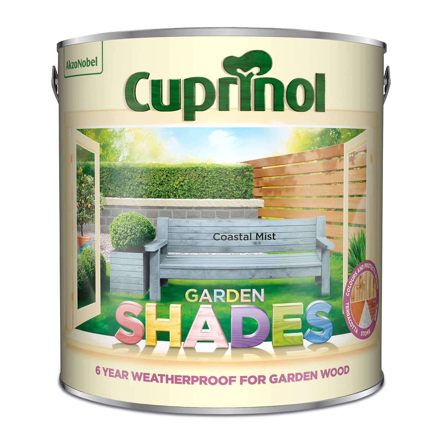Cuprinol Garden Shades Coastal Mist - 2.5L 5 Cuprinol Garden Shades Coastal Mist - 2.5L - Image 3