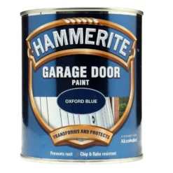 Hammerite Oxford Blue - Garage Door Enamel Exterior Paint - 750ml