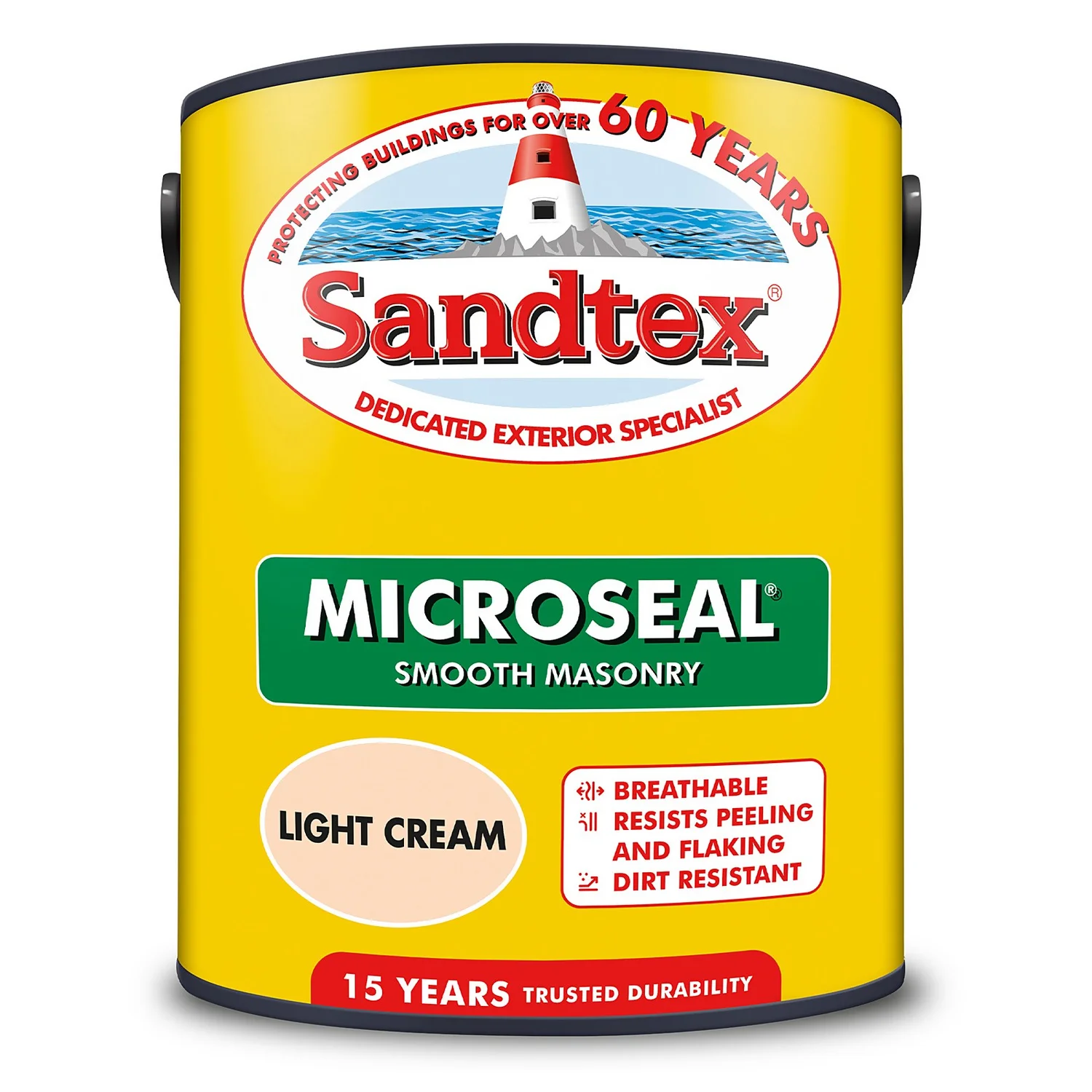 Sandtex® Ultra Smooth Masonry Paint Light Cream - 5L 10 Sandtex® Ultra Smooth Masonry Paint Light Cream - 5L - Image 8