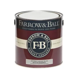 Farrow & Ball Estate Eggshell Paint Studio Green - 2.5L -Laura Paint Shop 12807730 1974951343788569