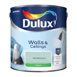 Dulux Silk Emulsion Paint Mint Macaroon - 2.5L 12 Dulux Silk Emulsion Paint Mint Macaroon - 2.5L -Laura Paint Shop 12808047 2064833202354059