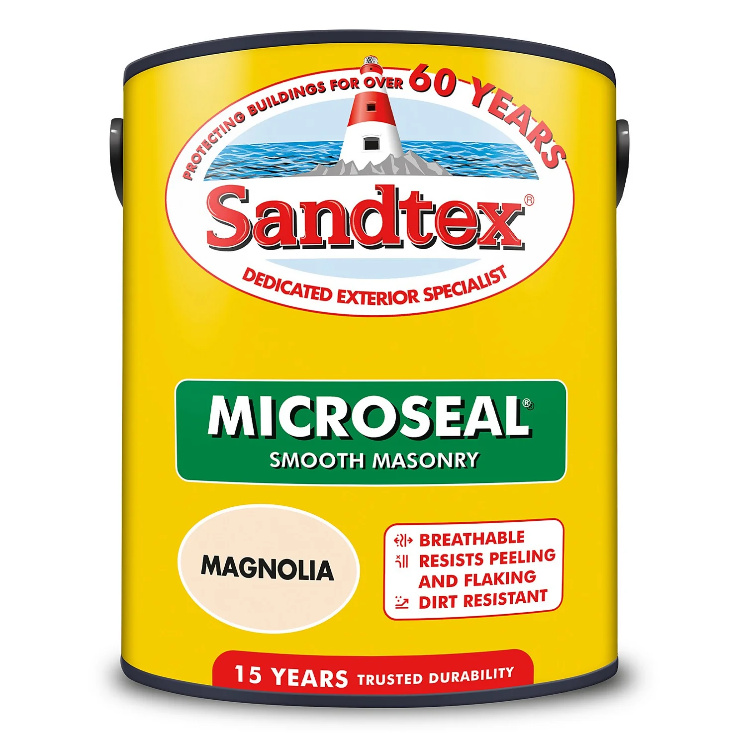 Sandtex® Ultra Smooth Masonry Paint Magnolia - 5L 10 Sandtex® Ultra Smooth Masonry Paint Magnolia - 5L - Image 8