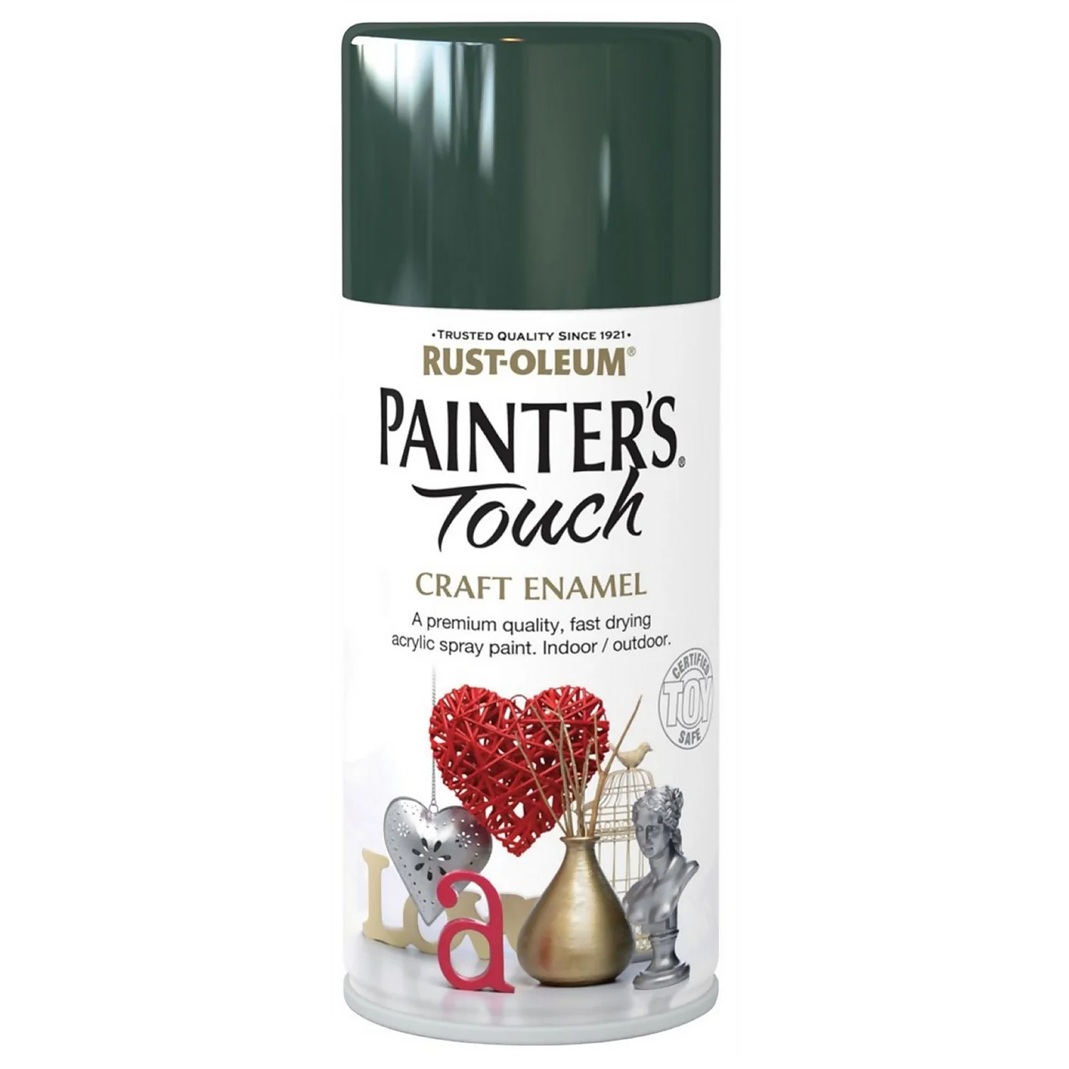 Rust-Oleum Painters Touch - Craft Enamel Spray Paint Oxford Green Gloss - 150ml 3 Rust-Oleum Painters Touch - Craft Enamel Spray Paint Oxford Green Gloss - 150ml