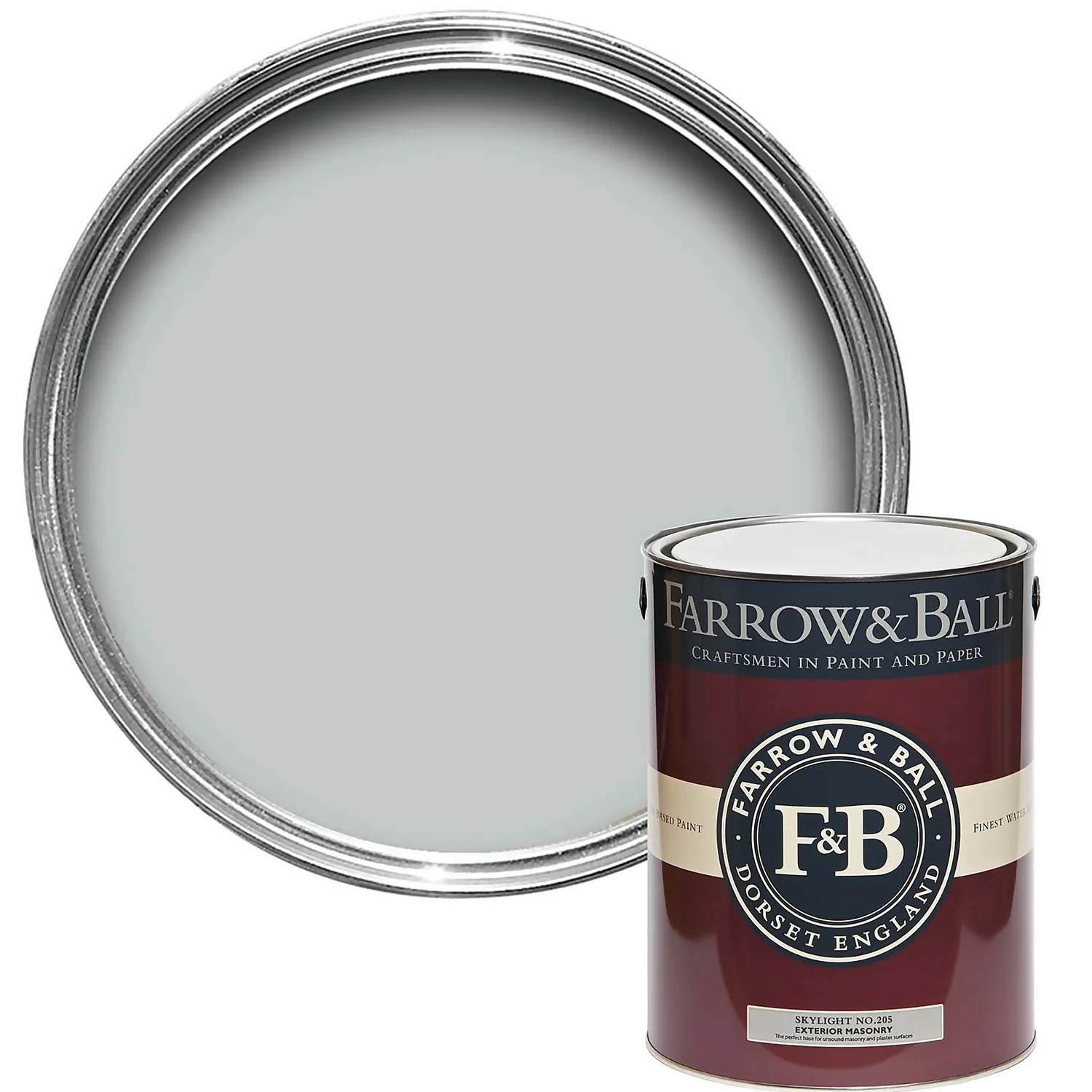 Farrow & Ball Exterior Masonry Paint Skylight - 5L 3 Farrow & Ball Exterior Masonry Paint Skylight - 5L