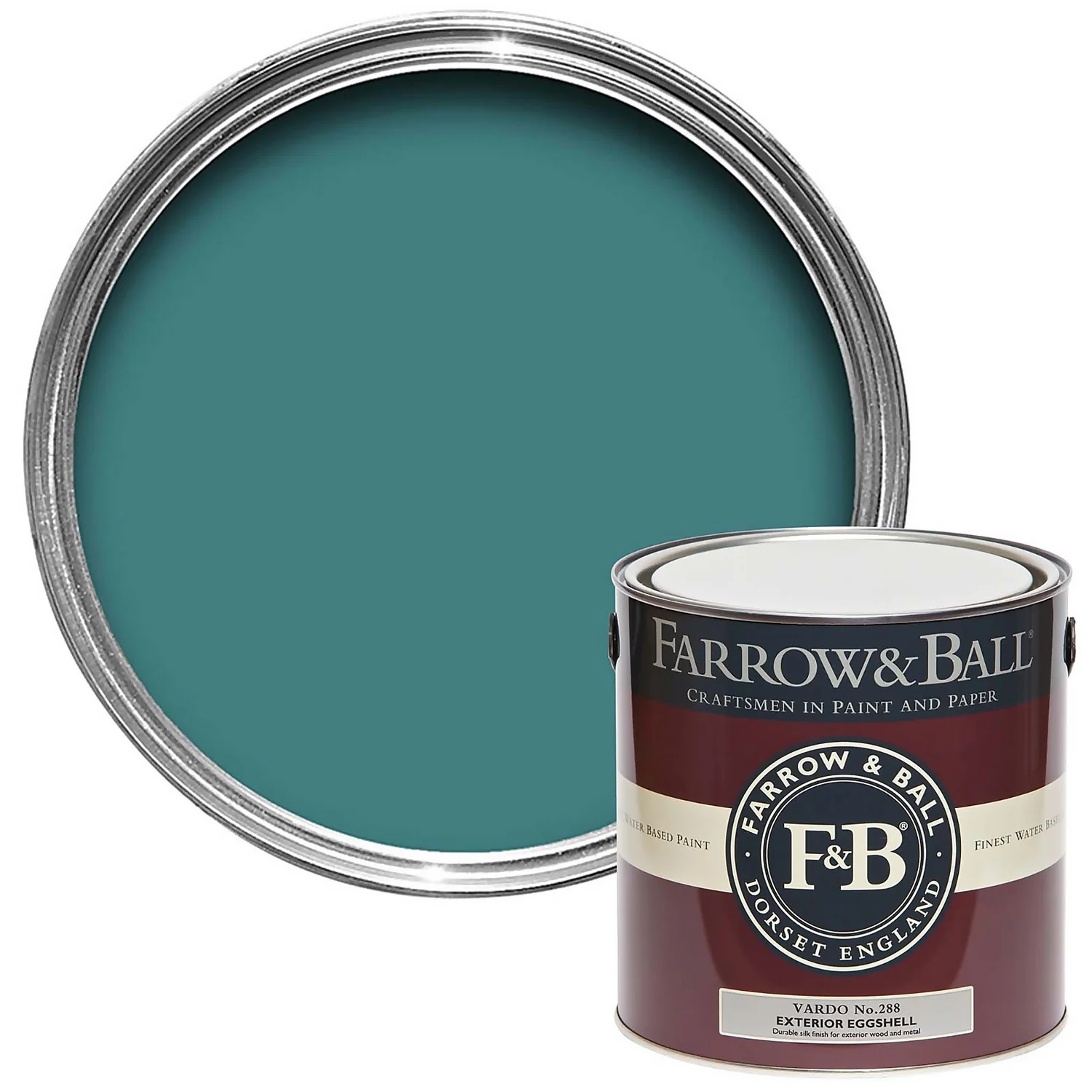 Farrow & Ball Exterior Eggshell Paint Vardo - 2.5L 3 Farrow & Ball Exterior Eggshell Paint Vardo - 2.5L