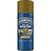 Hammerite Direct To Rust Metal Spray Paint - Smooth Gold - 400ml 1 Hammerite Direct To Rust Metal Spray Paint - Smooth Gold - 400ml -Laura Paint Shop 12808859 6114831603688307