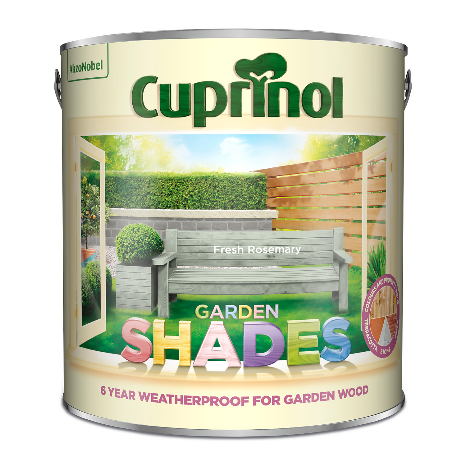 Cuprinol Garden Shades Fresh Rosemary - 2.5L 5 Cuprinol Garden Shades Fresh Rosemary - 2.5L - Image 3