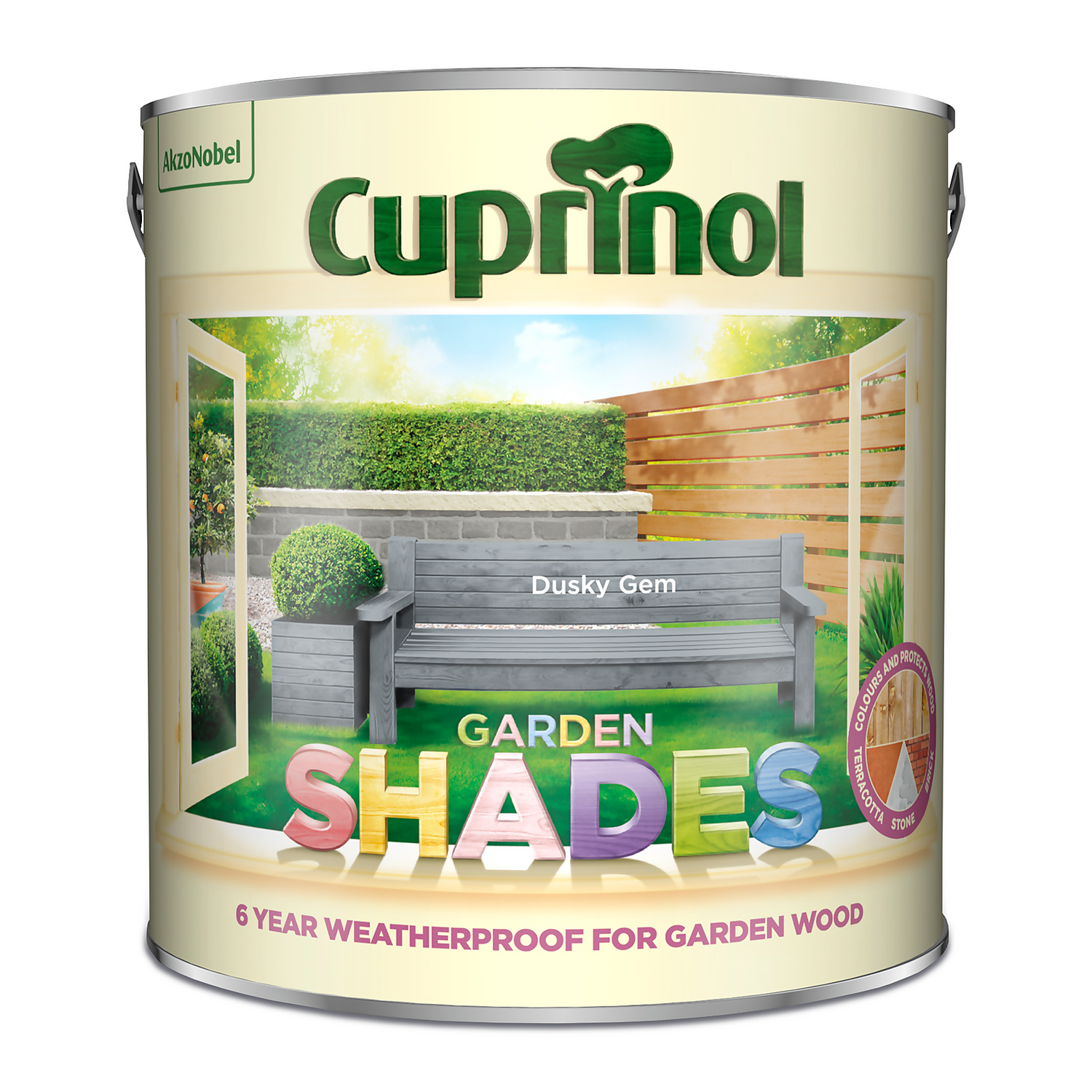 Cuprinol Garden Shades Dusky Gem - 2.5L 5 Cuprinol Garden Shades Dusky Gem - 2.5L - Image 3
