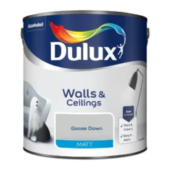 Dulux Matt Emulsion Paint Goose Down - 2.5L 13 Dulux Matt Emulsion Paint Goose Down - 2.5L -Laura Paint Shop 12808998 8204833219944874