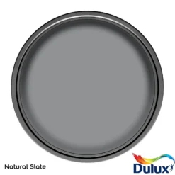 Dulux Matt Emulsion Paint Natural Slate - 2.5L 12 Dulux Matt Emulsion Paint Natural Slate - 2.5L -Laura Paint Shop 12809000 8404833219731655
