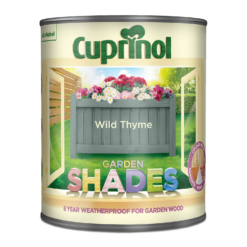 Cuprinol Garden Shades Paint Wild Thyme - 1L -Laura Paint Shop 12809207 1984949841242973