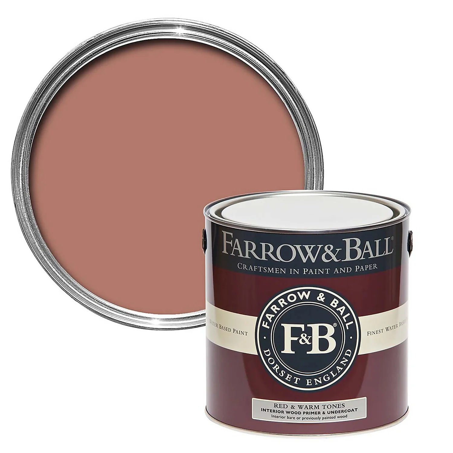 Farrow & Ball Primer Interior Wood Primer & Undercoat - 2.5L 3 Farrow & Ball Primer Interior Wood Primer & Undercoat - 2.5L