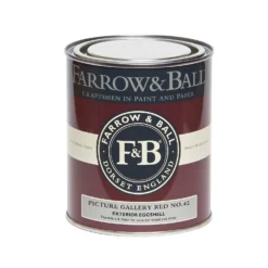 Farrow & Ball Exterior Eggshell Picture Gallery Red - 750ml 8 Farrow & Ball Exterior Eggshell Picture Gallery Red - 750ml -Laura Paint Shop 12810249 5034951871014908