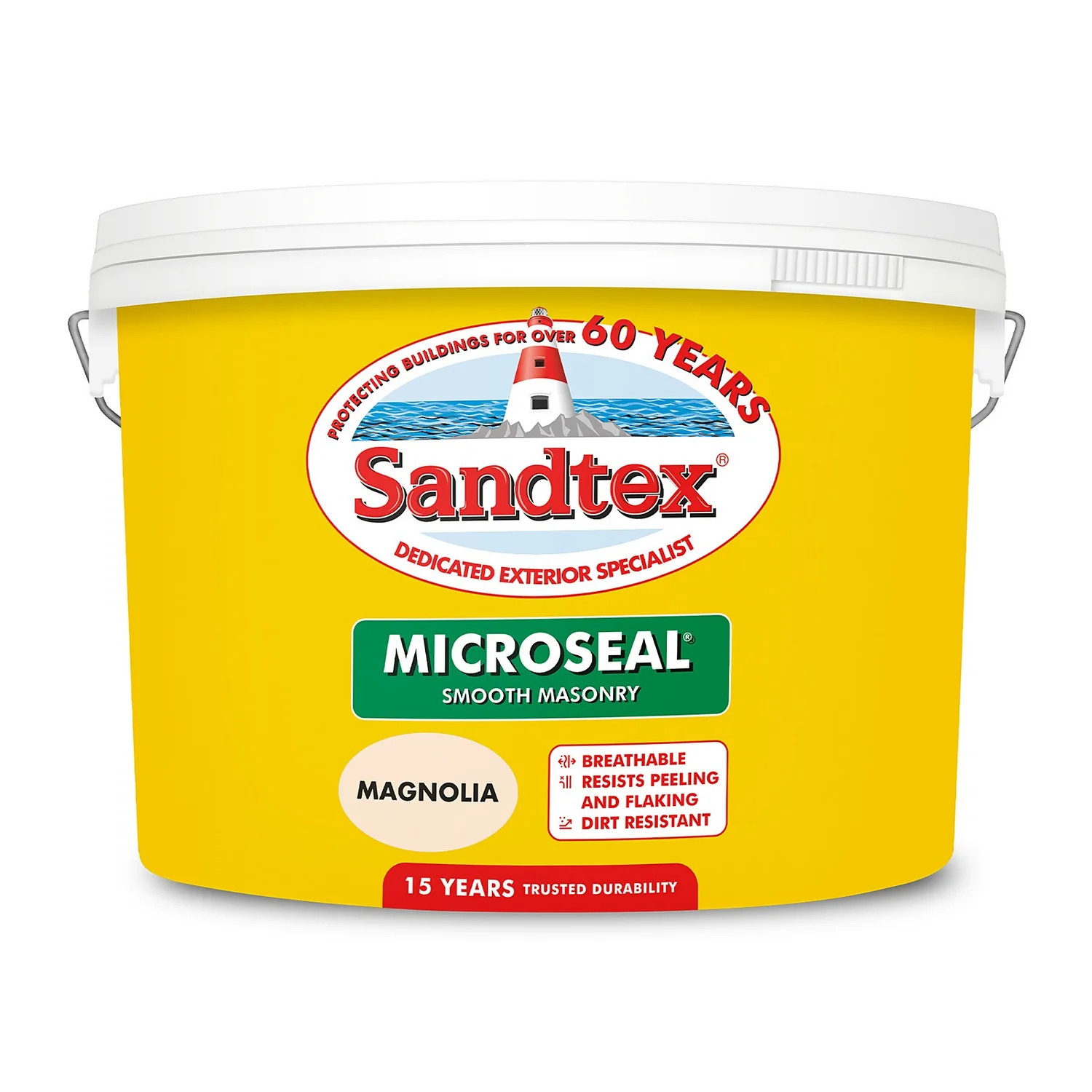 Sandtex® Ultra Smooth Masonry Paint Magnolia - 10L 10 Sandtex® Ultra Smooth Masonry Paint Magnolia - 10L - Image 8