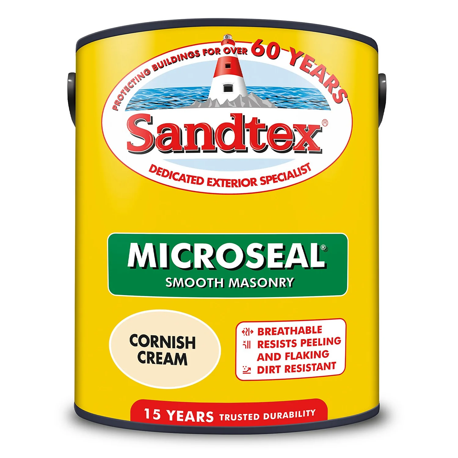 Sandtex® Ultra Smooth Masonry Paint Cornish Cream - 5L 10 Sandtex® Ultra Smooth Masonry Paint Cornish Cream - 5L - Image 8