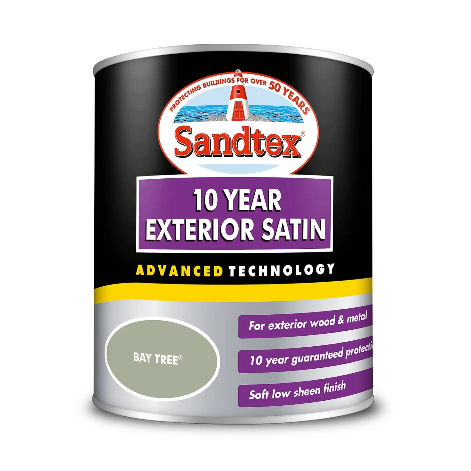 Sandtex® Exterior 10 Year Satin Paint Bay Tree - 750ml 9 Sandtex® Exterior 10 Year Satin Paint Bay Tree - 750ml - Image 7