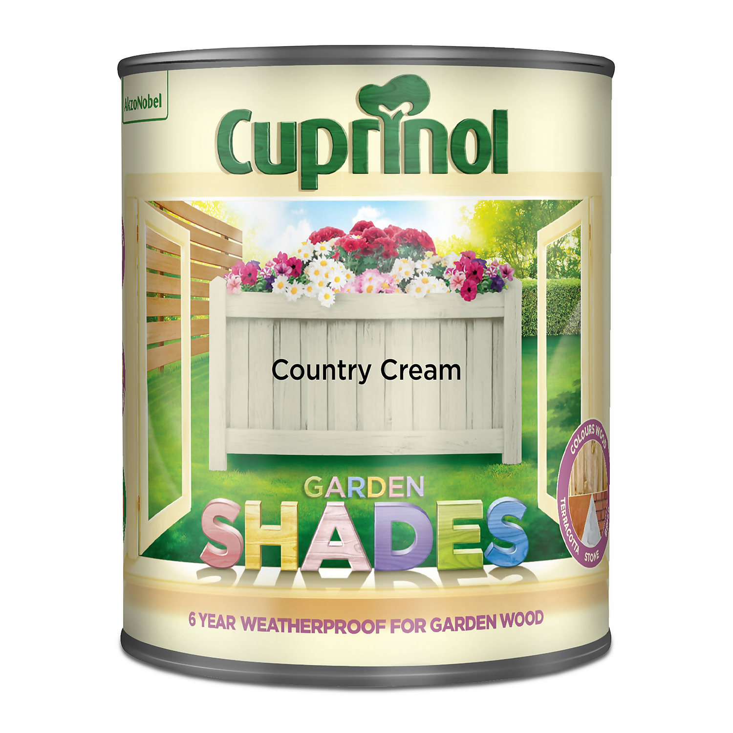 Cuprinol Garden Shades Country Cream - 1L 5 Cuprinol Garden Shades Country Cream - 1L - Image 3