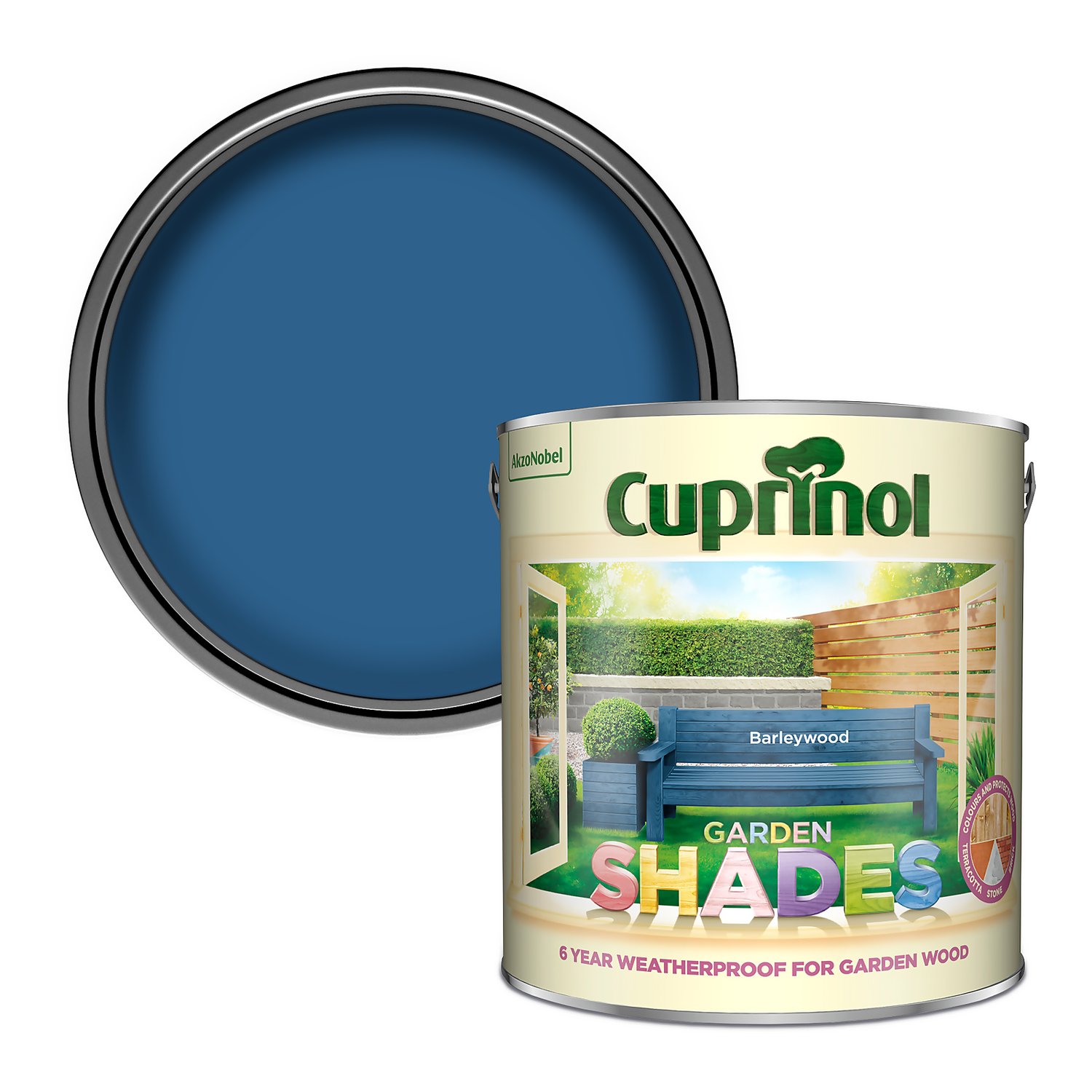 Cuprinol Garden Shades Paint Barleywood - 2.5L 3 Cuprinol Garden Shades Paint Barleywood - 2.5L
