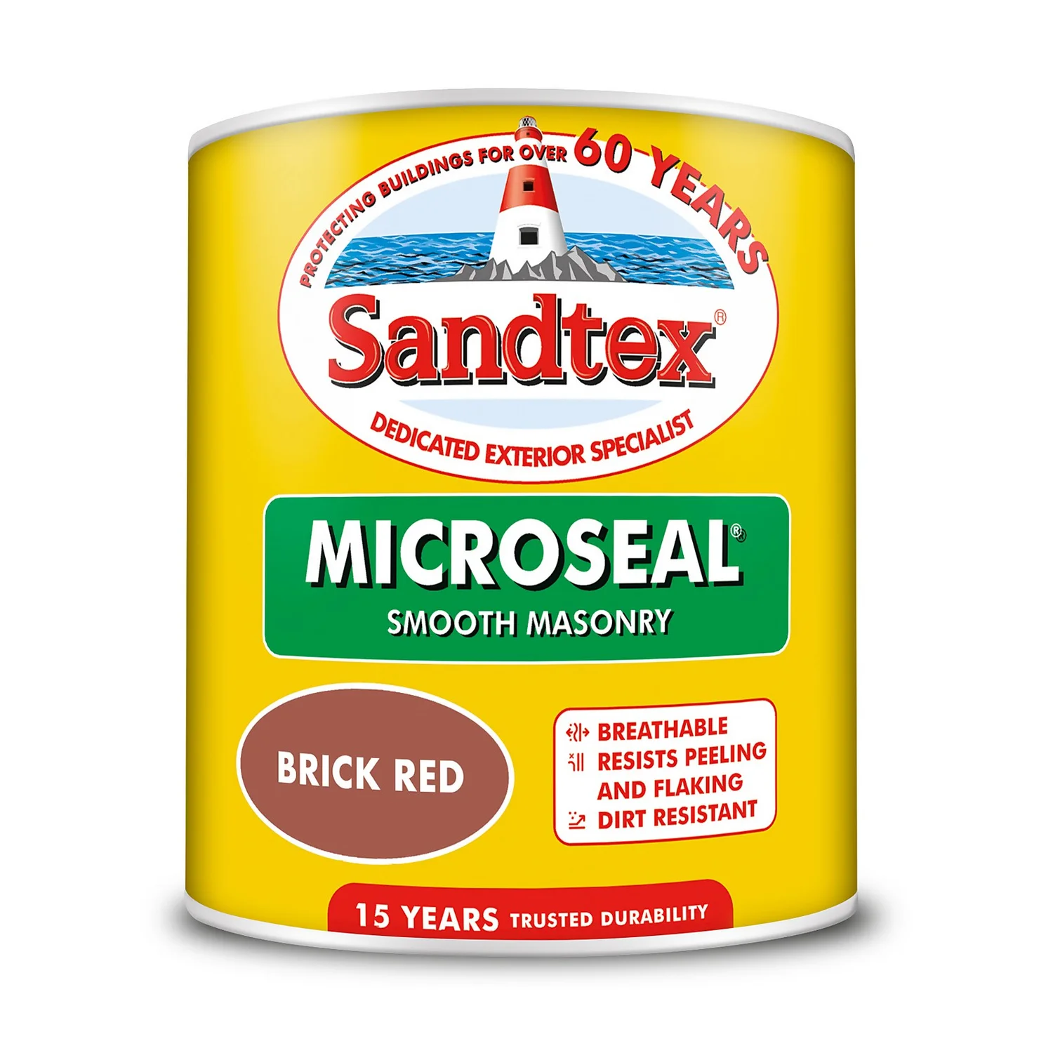 Sandtex® Ultra Smooth Masonry Paint Brick Red - 1L 10 Sandtex® Ultra Smooth Masonry Paint Brick Red - 1L - Image 8