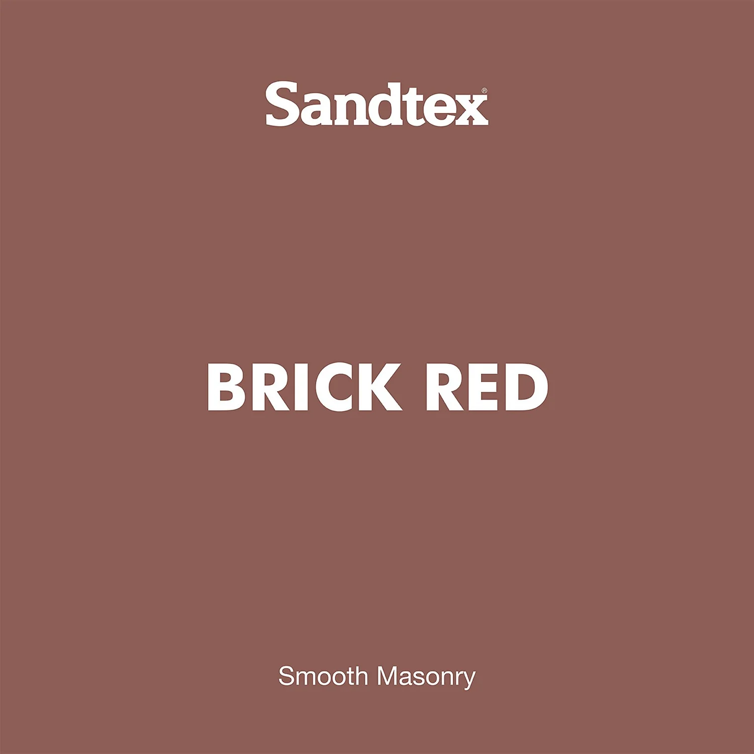 Sandtex® Ultra Smooth Masonry Paint Brick Red - 1L 11 Sandtex® Ultra Smooth Masonry Paint Brick Red - 1L - Image 9