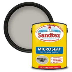 Sandtex® Textured Masonry Paint Plymouth Grey - 5L