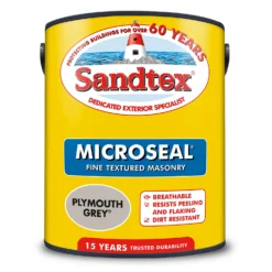 Sandtex® Textured Masonry Paint Plymouth Grey - 5L 19 Sandtex® Textured Masonry Paint Plymouth Grey - 5L -Laura Paint Shop 12813211 1874871565749772