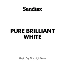 Sandtex® Rapid Dry Gloss Paint Pure Brilliant White - 2.5L 17 Sandtex® Rapid Dry Gloss Paint Pure Brilliant White - 2.5L -Laura Paint Shop 12813368 2334951367152287