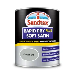 Sandtex® Rapid Dry Satin Paint Cloudy Day - 750ml 16 Sandtex® Rapid Dry Satin Paint Cloudy Day - 750ml -Laura Paint Shop 12813512 1804951367642871