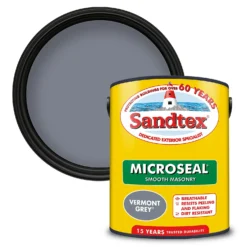 Sandtex® Ultra Smooth Masonry Paint Vermont Grey - 5L