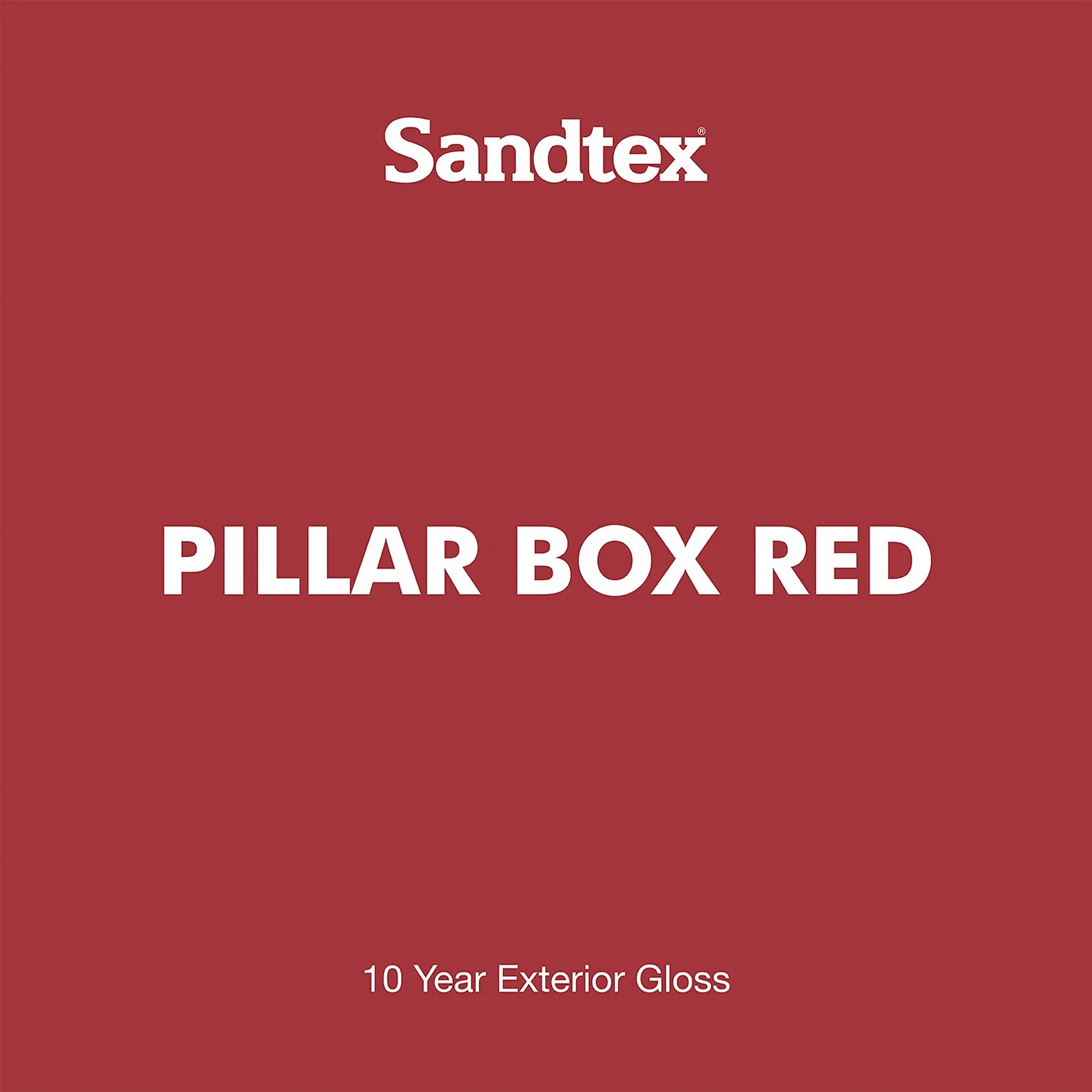Sandtex® Exterior 10 Year Gloss Paint Pillar Box Red - 2.5L 10 Sandtex® Exterior 10 Year Gloss Paint Pillar Box Red - 2.5L - Image 8