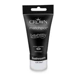 Crown Breatheasy Bathroom Mid Sheen Paint Soft Steel - Tester 40ml 13 Crown Breatheasy Bathroom Mid Sheen Paint Soft Steel - Tester 40ml -Laura Paint Shop 12814051 1304857364674489