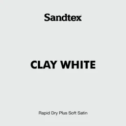 Sandtex® Rapid Dry Satin Paint Clay White - 750ml 17 Sandtex® Rapid Dry Satin Paint Clay White - 750ml -Laura Paint Shop 12815747 5924951367762205