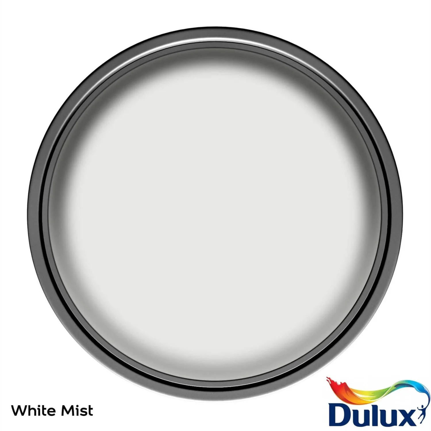 Dulux Easycare Washable & Tough Matt Paint White Mist - 2.5L 5 Dulux Easycare Washable & Tough Matt Paint White Mist - 2.5L - Image 3