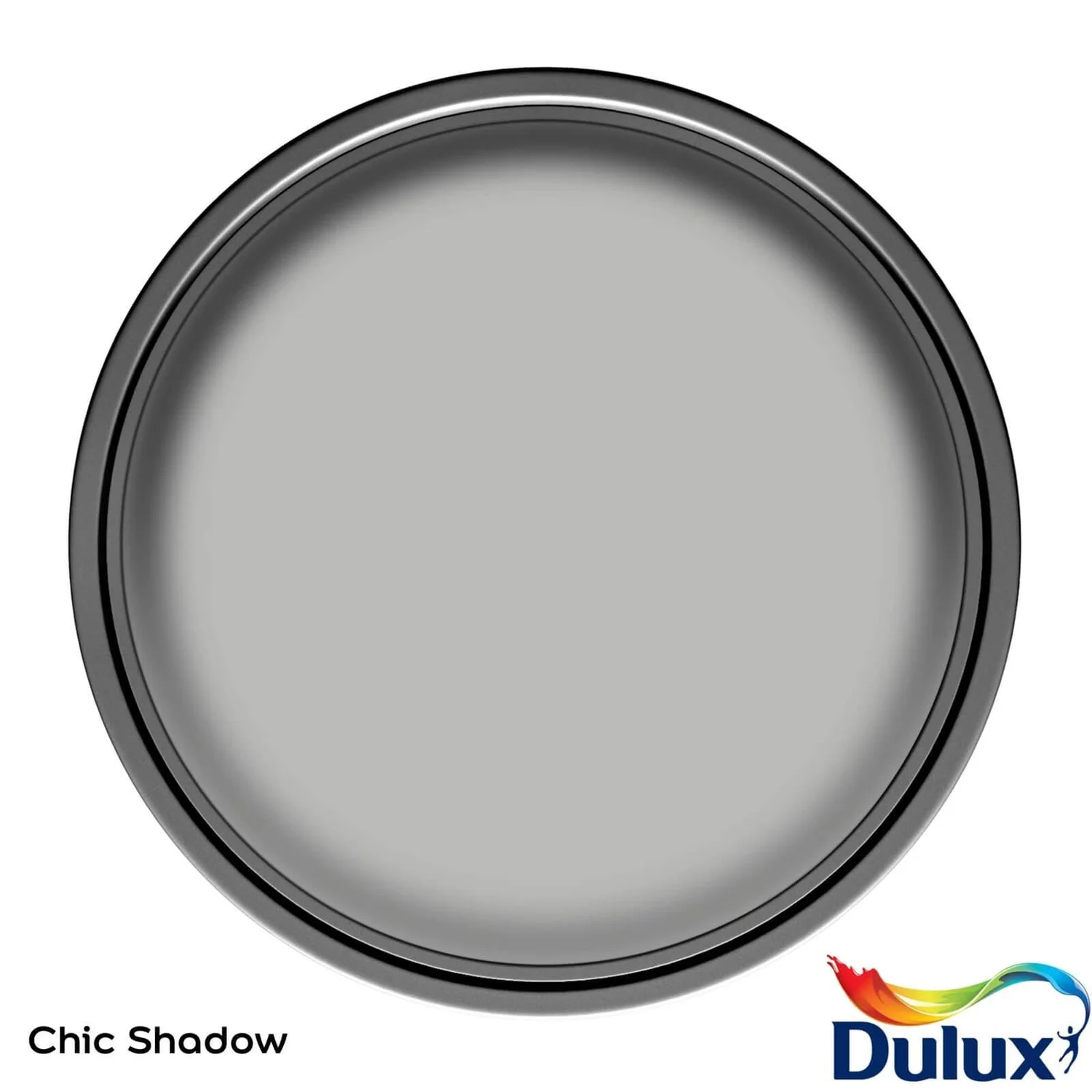 Dulux Matt Emulsion Paint Chic Shadow - 2.5L 5 Dulux Matt Emulsion Paint Chic Shadow - 2.5L - Image 3