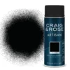 Craig & Rose Artisan Enamel Gloss Spray Paint - Black - 400ml 1 Craig & Rose Artisan Enamel Gloss Spray Paint - Black - 400ml -Laura Paint Shop 12817661 1914831907594154