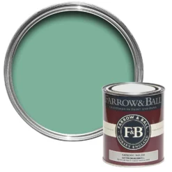 Farrow & Ball Exterior Eggshell Paint Arsenic - 750ml