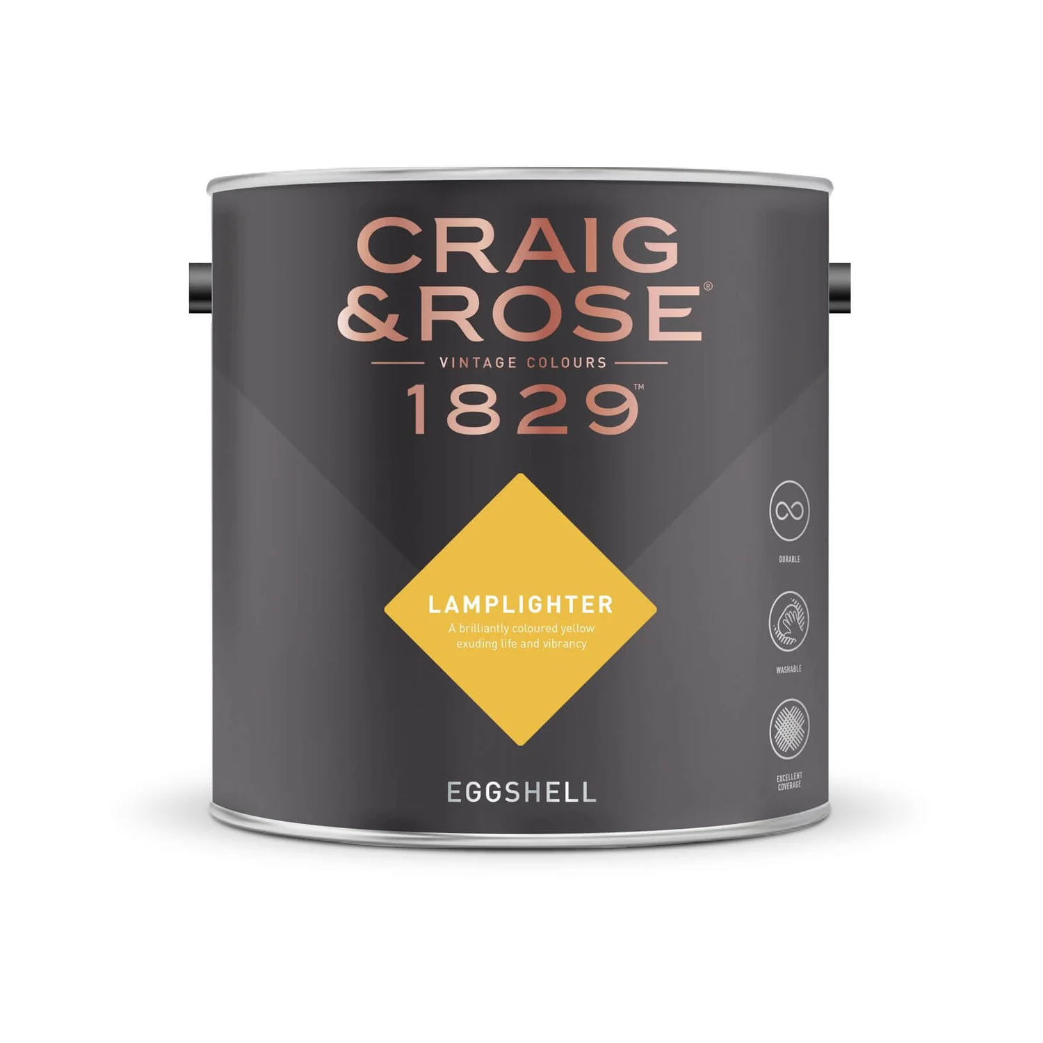 Craig & Rose 1829 Eggshell Paint Lamplighter - 2.5L 4 Craig & Rose 1829 Eggshell Paint Lamplighter - 2.5L - Image 2
