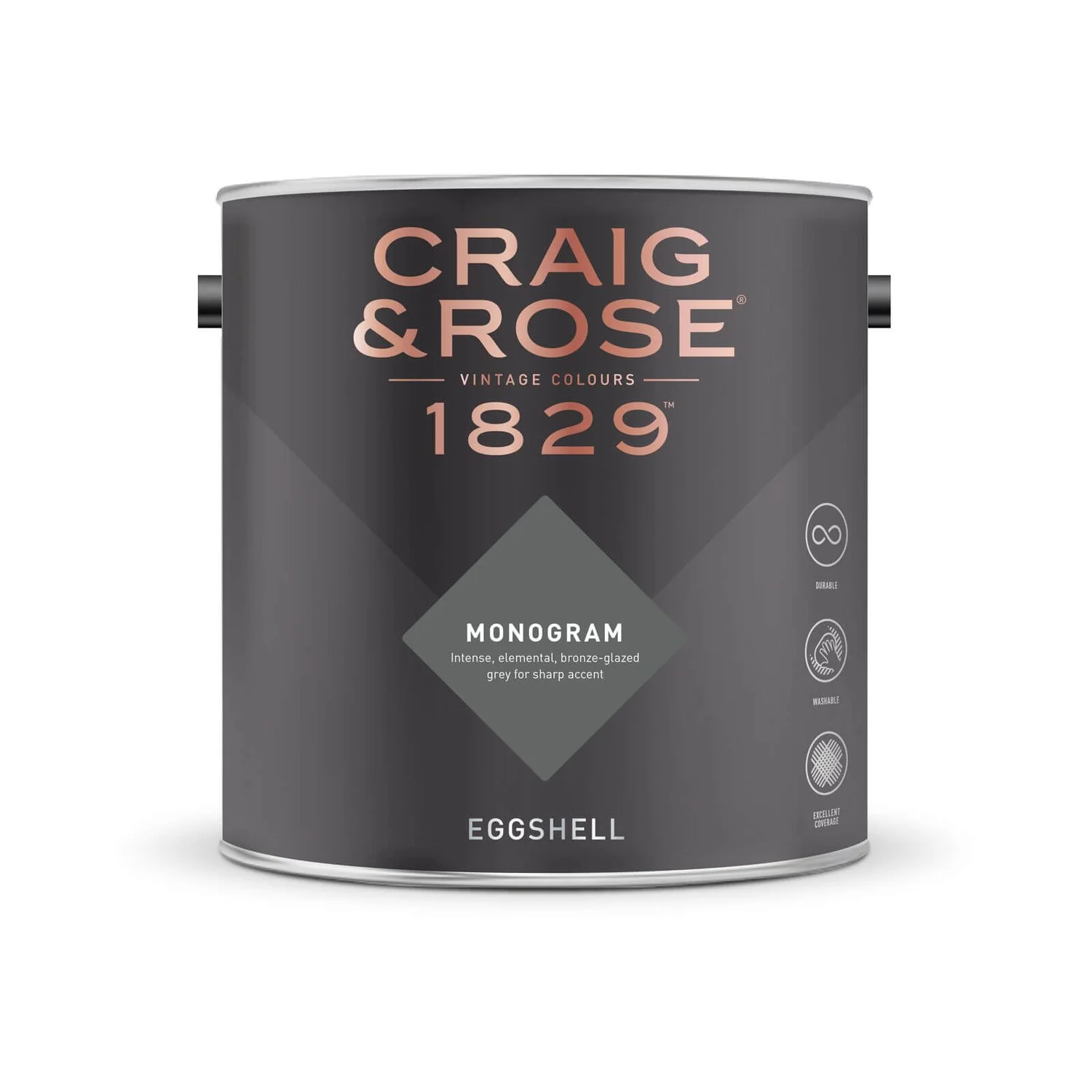 Craig & Rose 1829 Eggshell Paint Monogram - 2.5L 4 Craig & Rose 1829 Eggshell Paint Monogram - 2.5L - Image 2