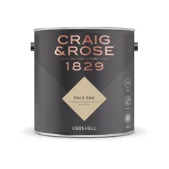 Craig & Rose 1829 Eggshell Paint Pale Oak - 2.5L 5 Craig & Rose 1829 Eggshell Paint Pale Oak - 2.5L -Laura Paint Shop 12817956 1504832954381862