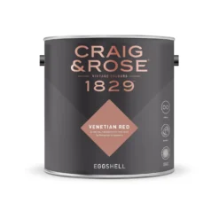 Craig & Rose 1829 Eggshell Paint Venetian Red - 2.5L 5 Craig & Rose 1829 Eggshell Paint Venetian Red - 2.5L -Laura Paint Shop 12818104 1034832952938367