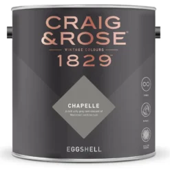 Craig & Rose 1829 Eggshell Paint Chapelle - 2.5L 6 Craig & Rose 1829 Eggshell Paint Chapelle - 2.5L -Laura Paint Shop 12818536 1084833207122487