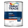 Dulux Trade Gloss Paint Pure Brilliant White - 1L